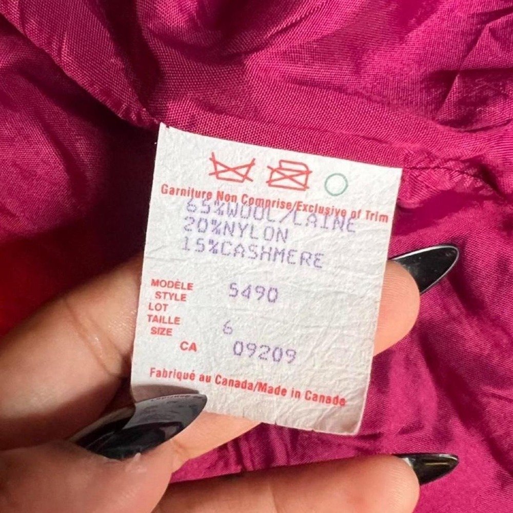 Pink Wool-Cashmere Zip Jacket - Picture 8 of 8